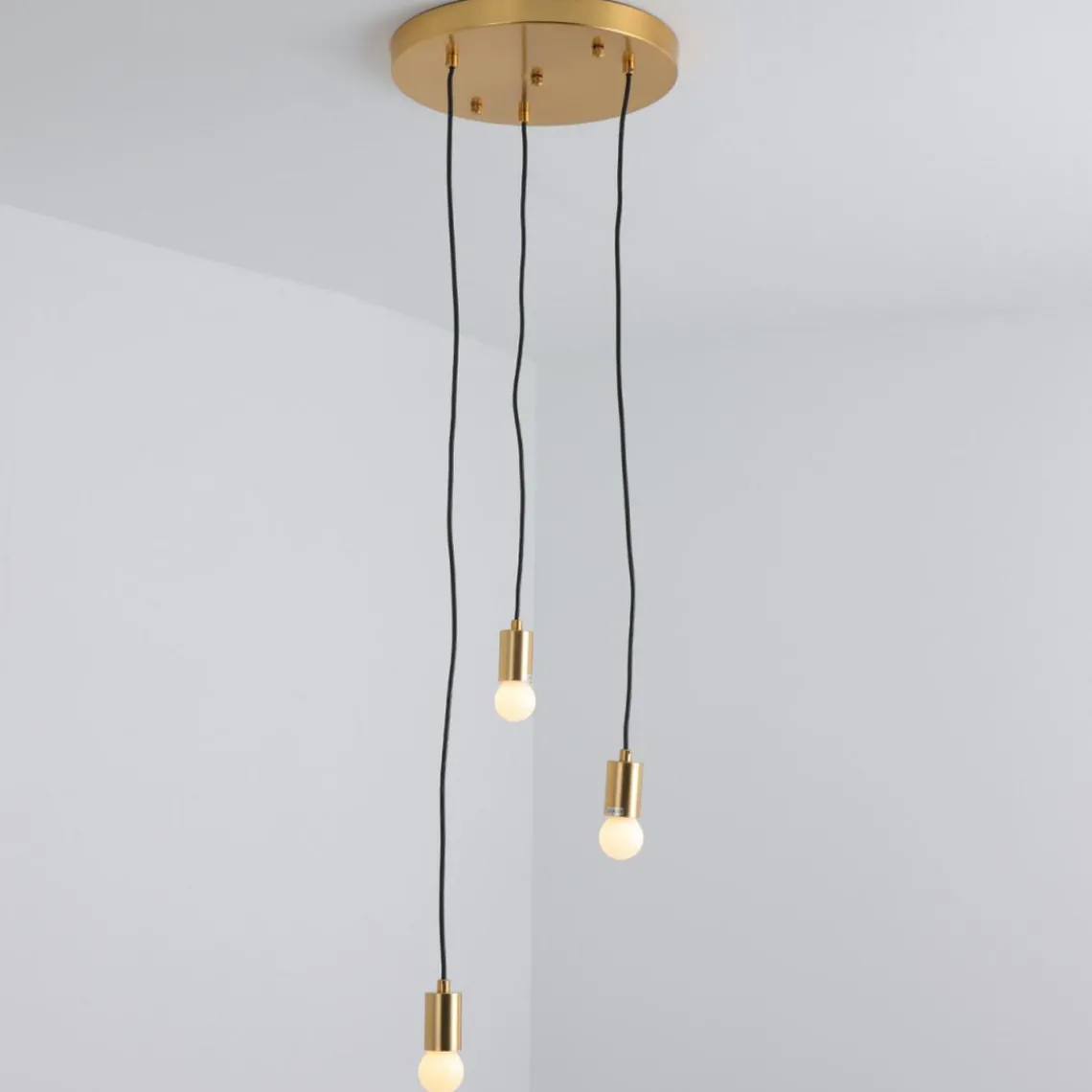 3S. x Home Suspension Triplado Métal Or