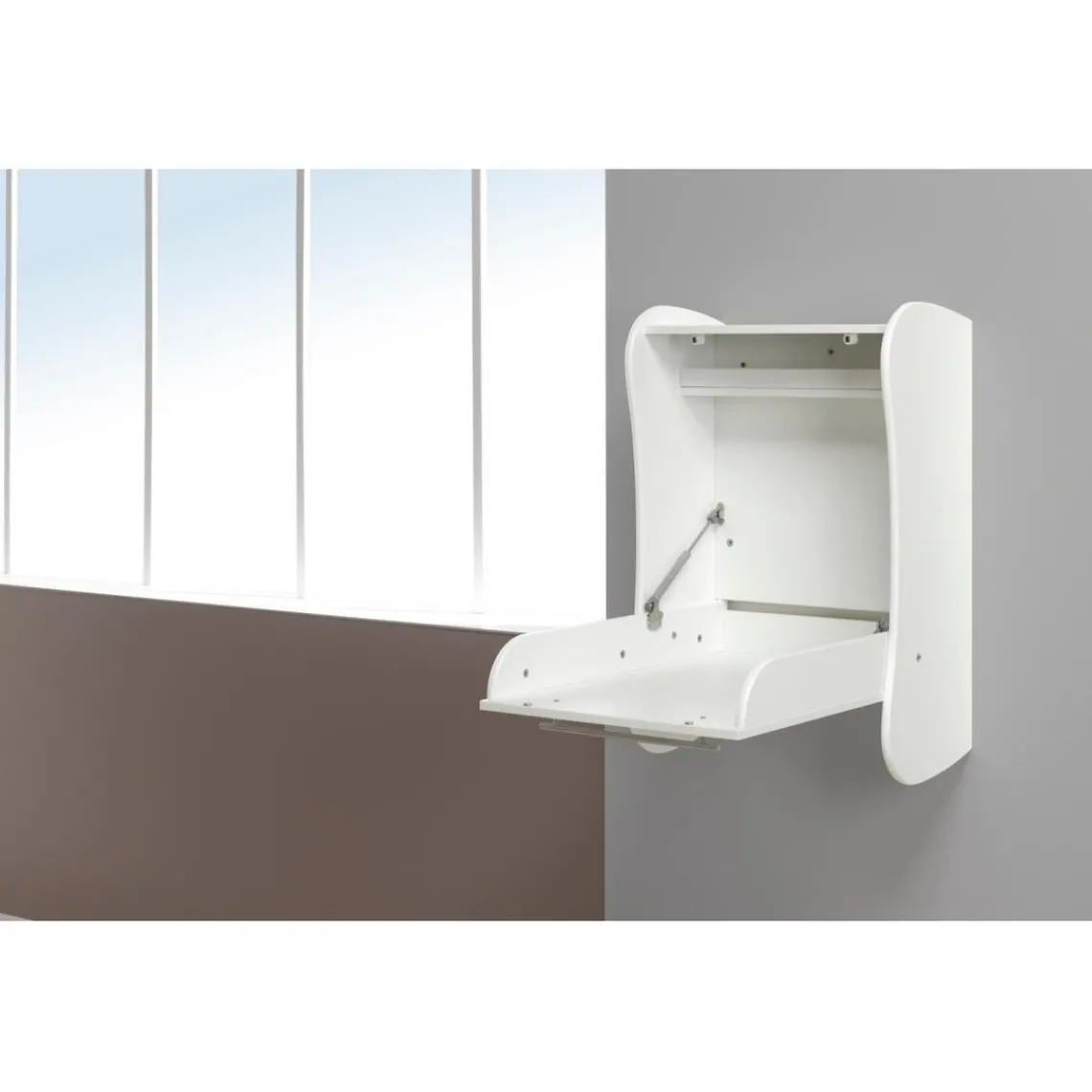 3S. x Home Table à langer blanche New