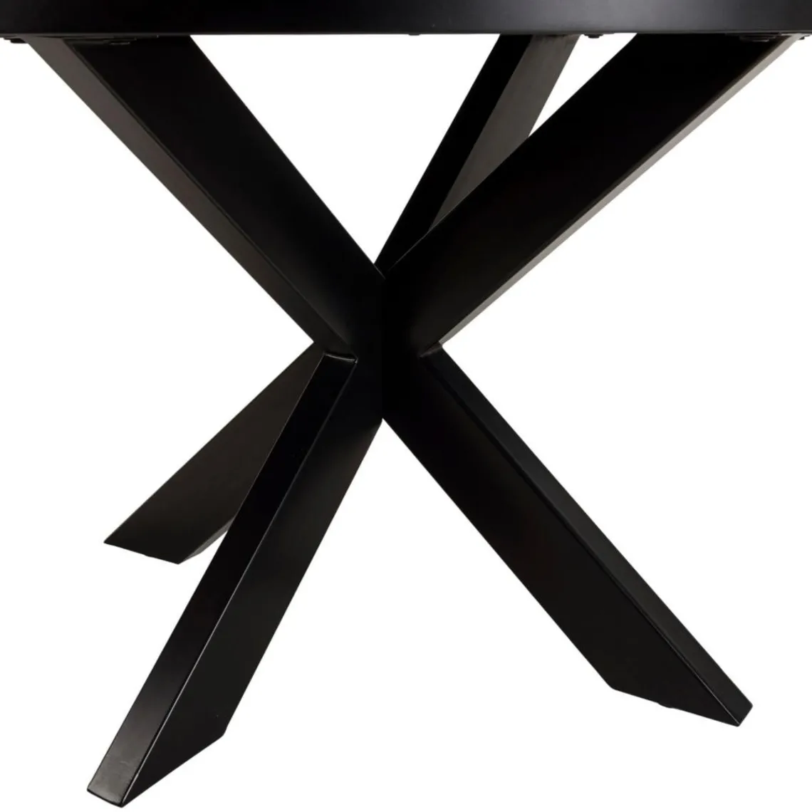 Macabane Table à manger 4 places couleur rouille effet pierre BASILE Discount