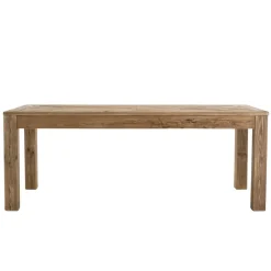 Macabane Table À Manger ANDRIAN Bois Pin Recyclé 200 X 90 Cm Discount