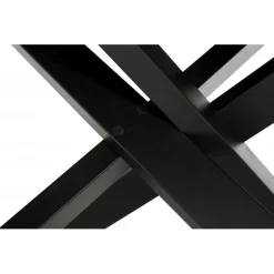 3S. x Home Table à Manger Couleur Naturel Métal Noir ROYALTY Beige Online