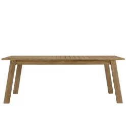 Macabane Table à manger de jardin en acacia CELESTIN Online