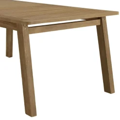 Macabane Table à manger de jardin en acacia CELESTIN Online