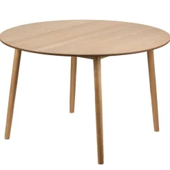 3S. x Home Table à Manger Design Ronde Scandinave Bois TRADITION 6P-MARRON Hot