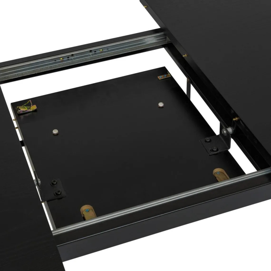 3S. x Home Table à manger extensible Aubrey noir Sale