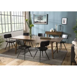 Macabane Table à manger extensible en mindi Hot