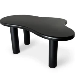 3S. x Home Table à manger forme nuage asymétrique VALDO Noir Online