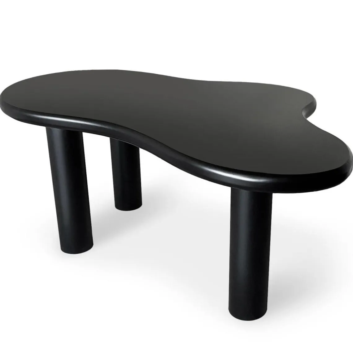 3S. x Home Table à manger forme nuage asymétrique VALDO Noir Online