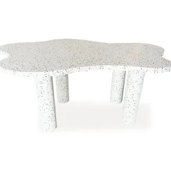 3S. x Home Table à manger forme nuage Lagoon Effet Terrazzo Clearance