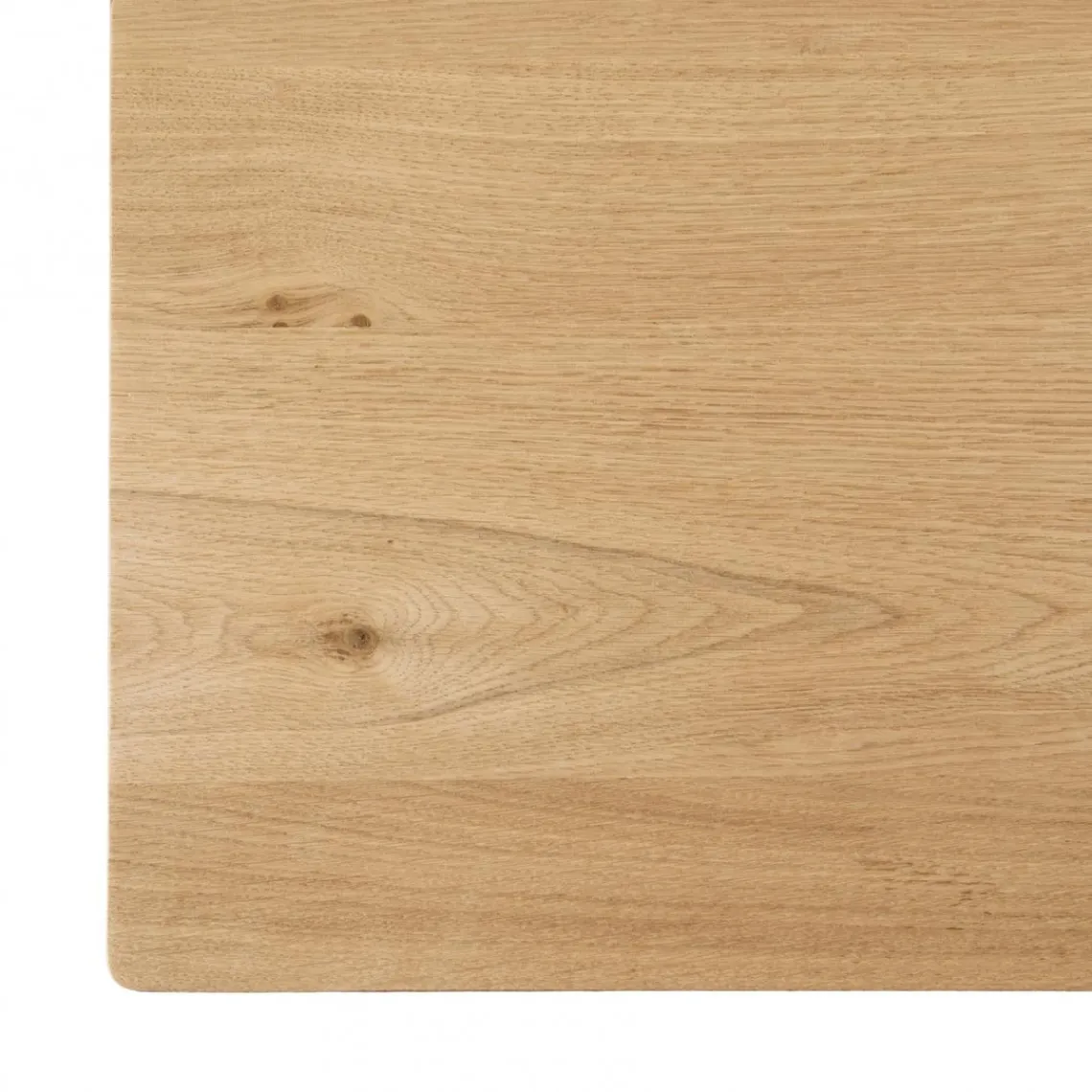 Macabane Table À Manger MAXENCE 220X100 Bois Chêne Pieds Croisés Métal Best