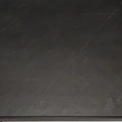 Macabane Table à manger plateau noir effet pierre BASILE Online