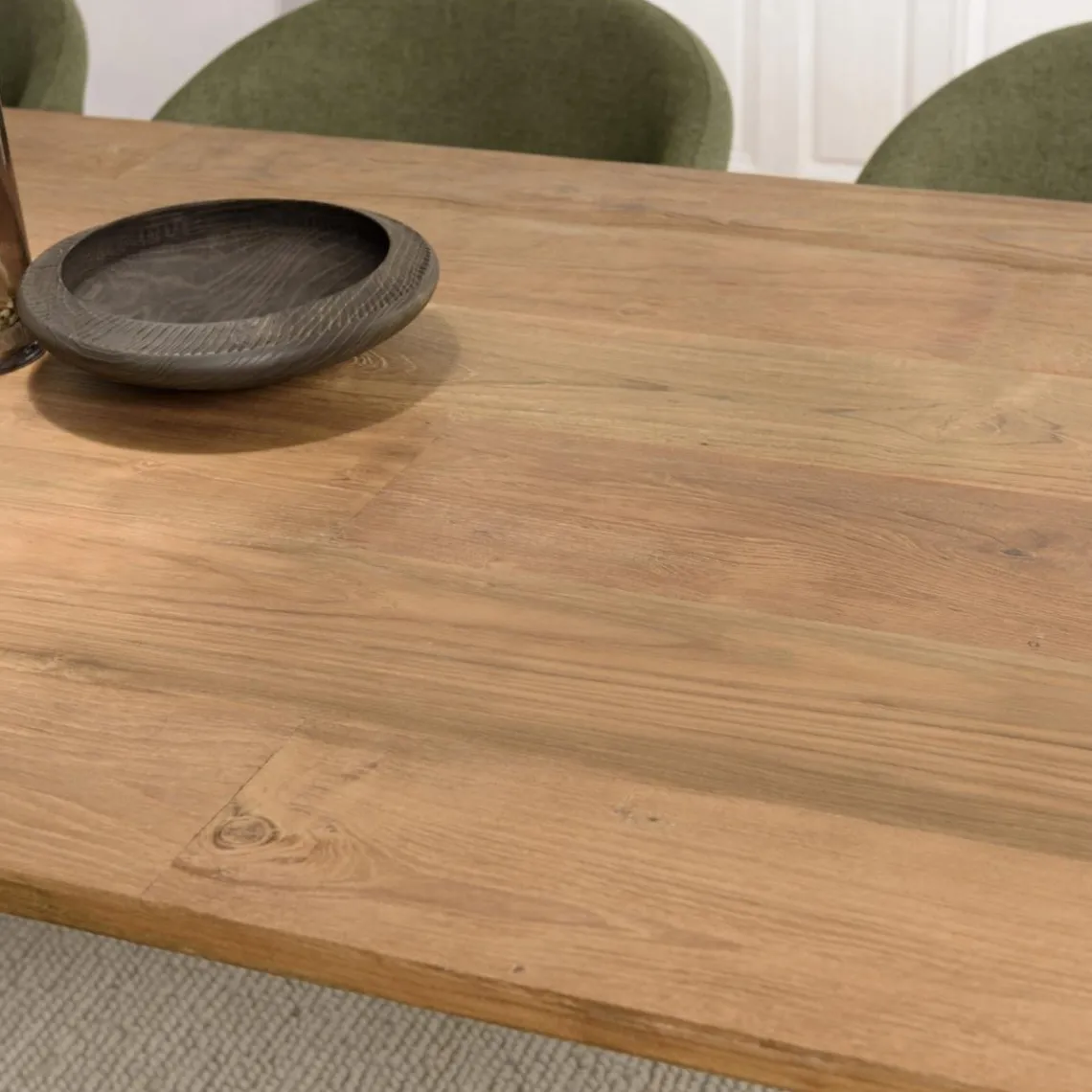 Macabane Table à manger rectangulaire en teck recyclé MAXENCE New