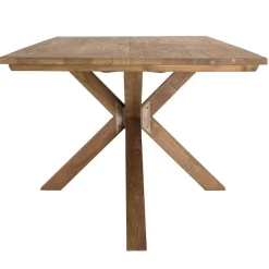 Macabane Table à manger rectangulaire 240x100cm en bois teck recyclé New