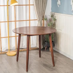 3S. x Home Table a Manger 4 personnes Ronde Bois Best