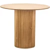 Nordlys Table a Manger 4 personnes Ronde Bois Marron Hot