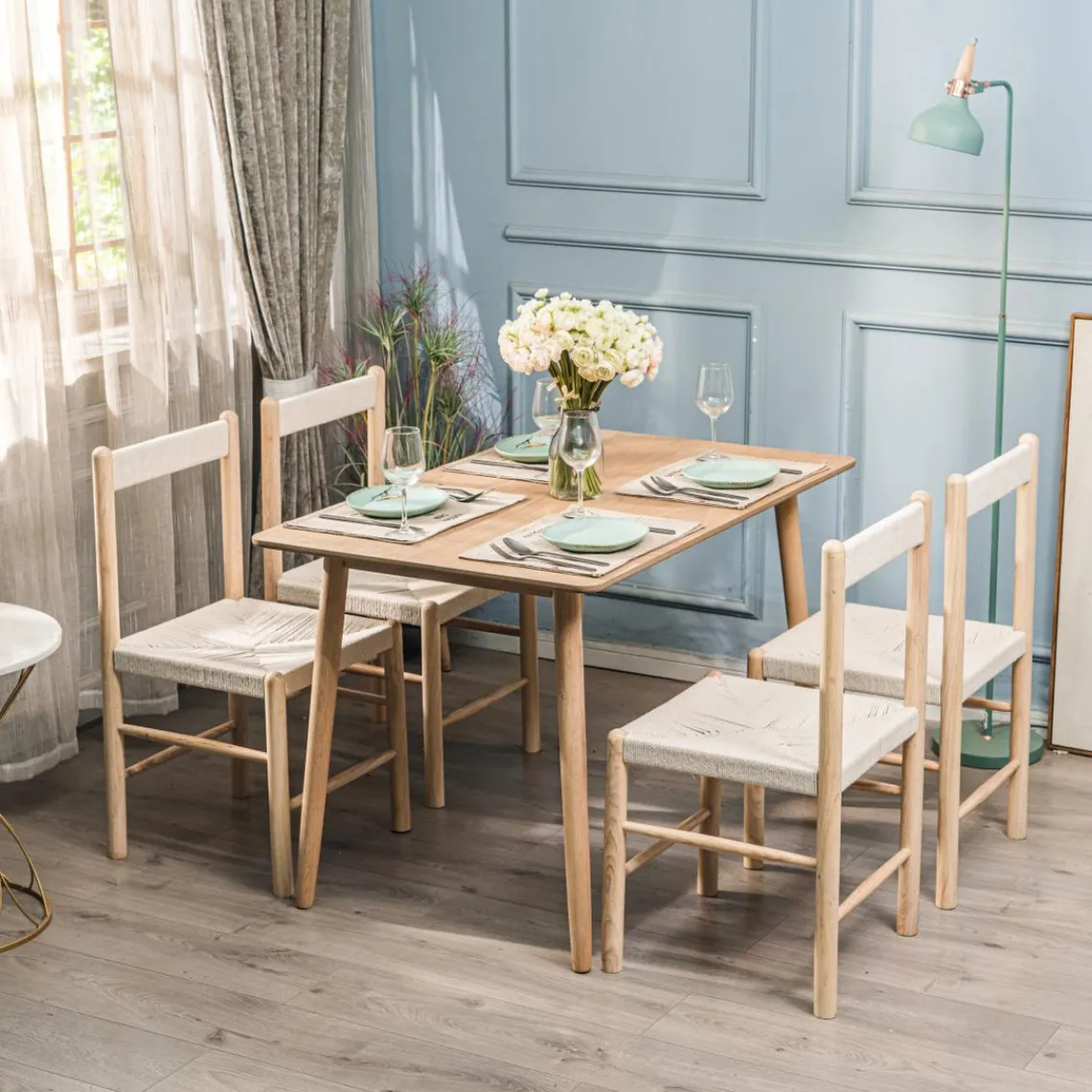 Nordlys Table a Manger 4 Personnes (L120 cm) Rectangulaire Bois Sale