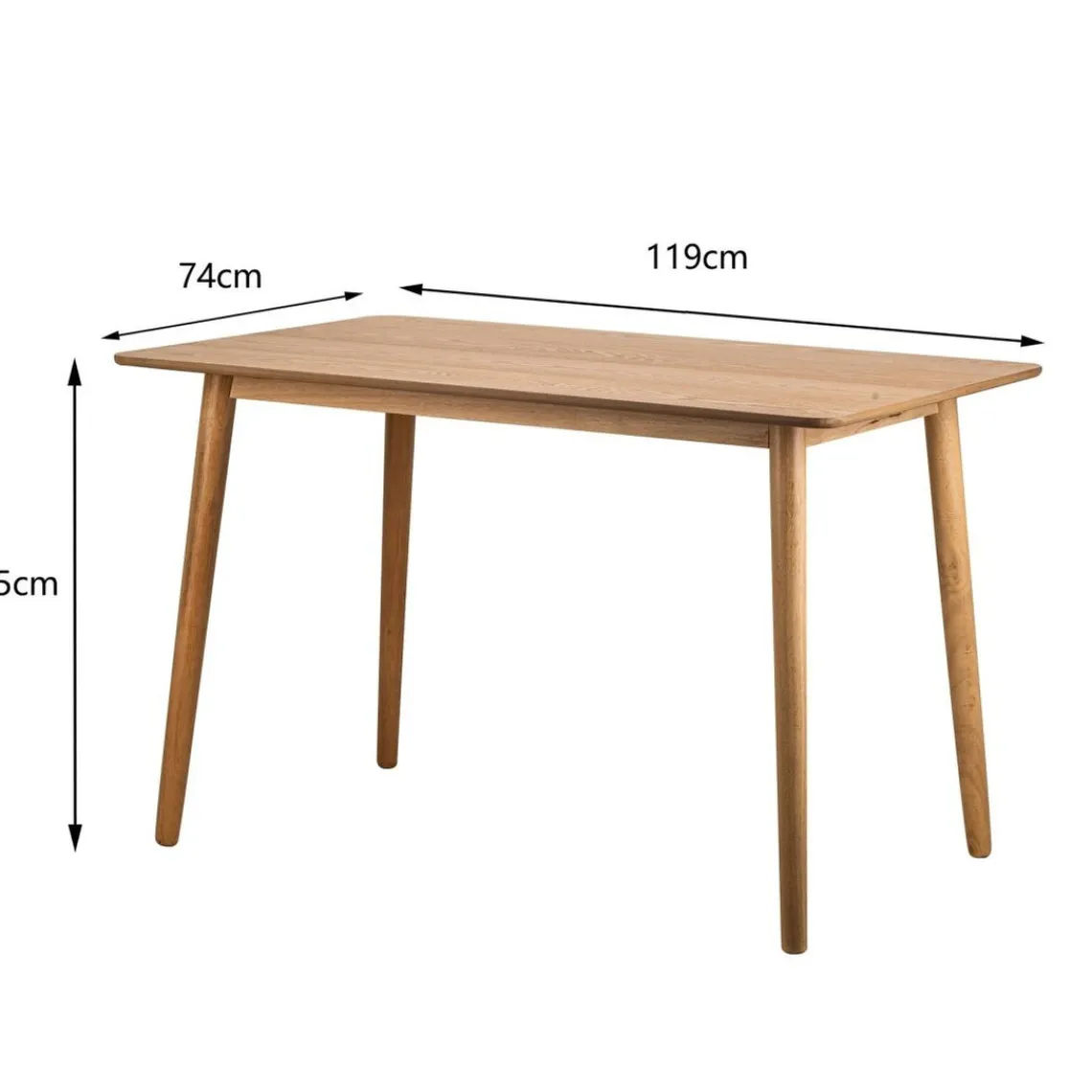 Nordlys Table a Manger 4 Personnes (L120 cm) Rectangulaire Bois Sale