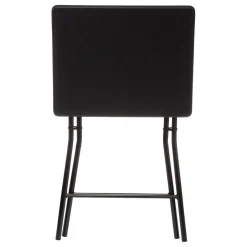 3S. x Home Table Bar Pliante 60 x 60 cm Noir Clearance