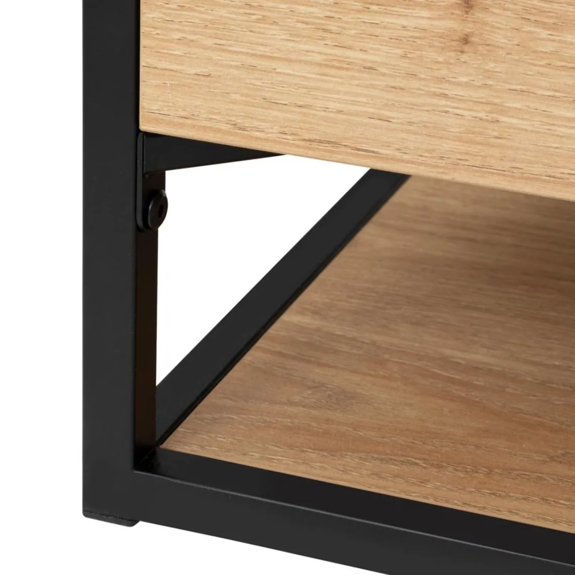 3S. x Home Table basse 2 tiroirs New