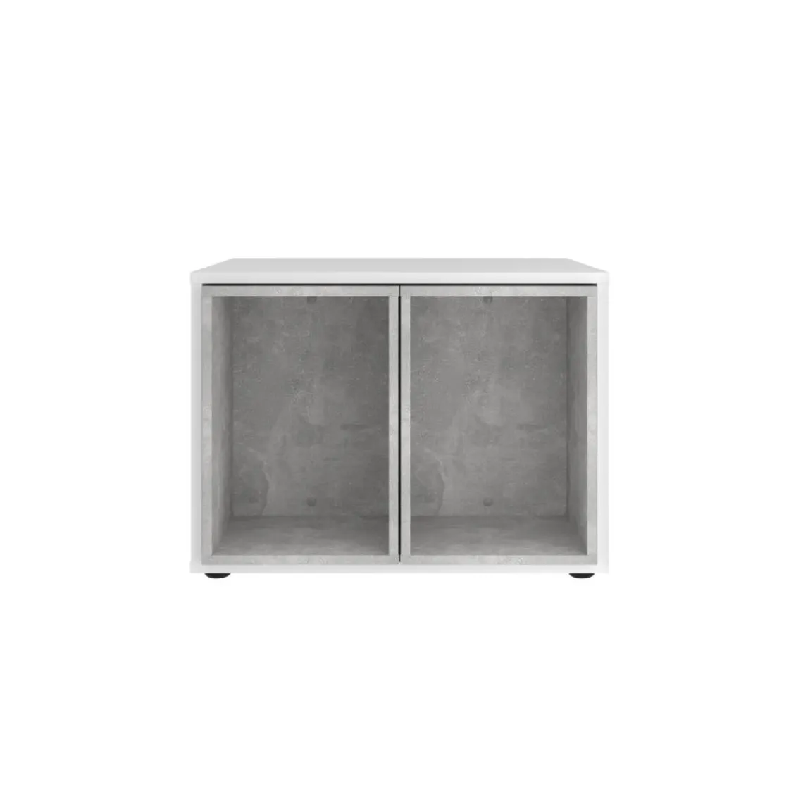 3S. x Home Table basse avec caissons amovibles JOKER 1 gris béton Sale