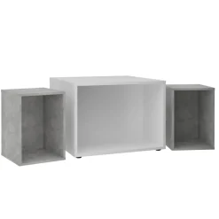 3S. x Home Table basse avec caissons amovibles JOKER 1 gris béton Sale