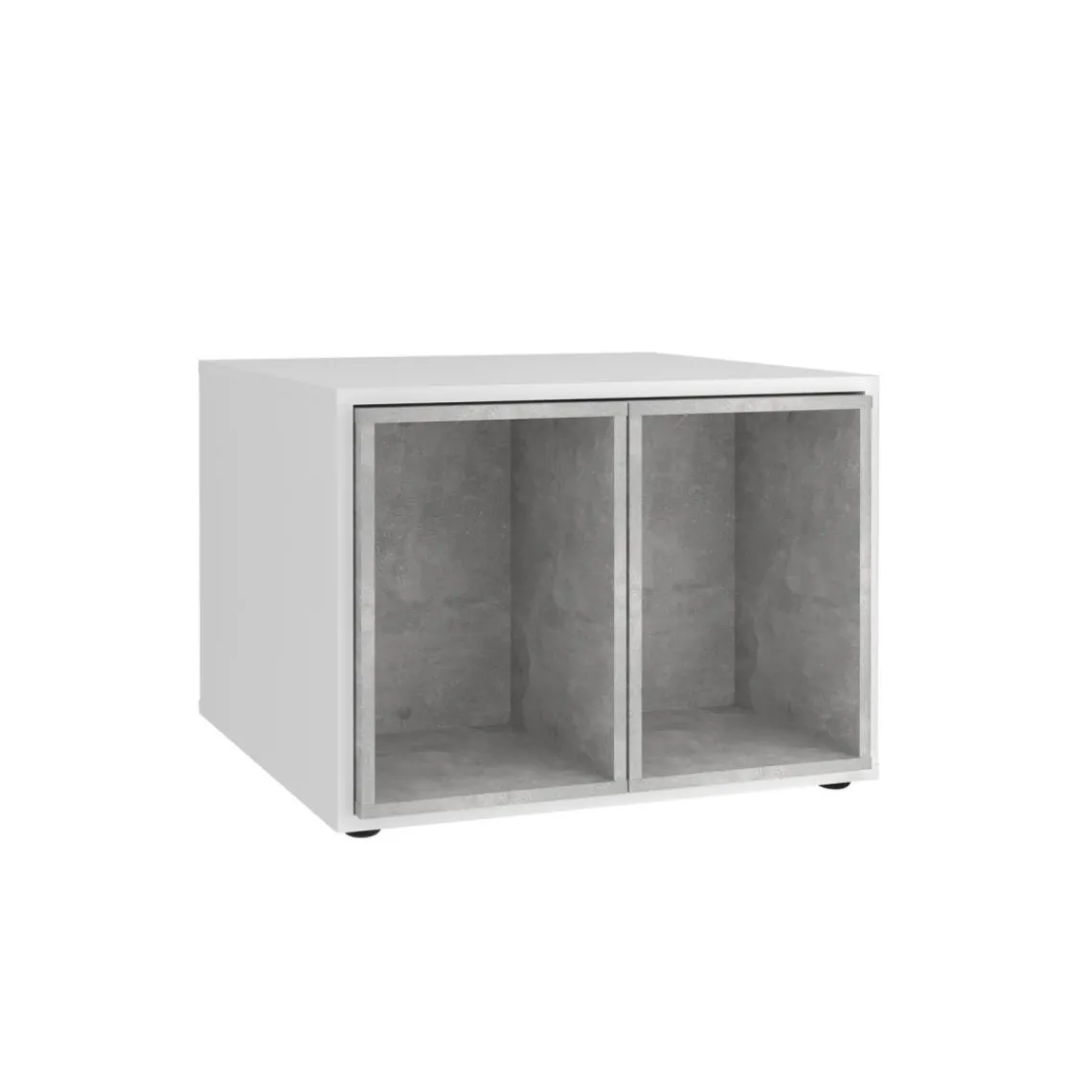 3S. x Home Table basse avec caissons amovibles JOKER 1 gris béton Sale