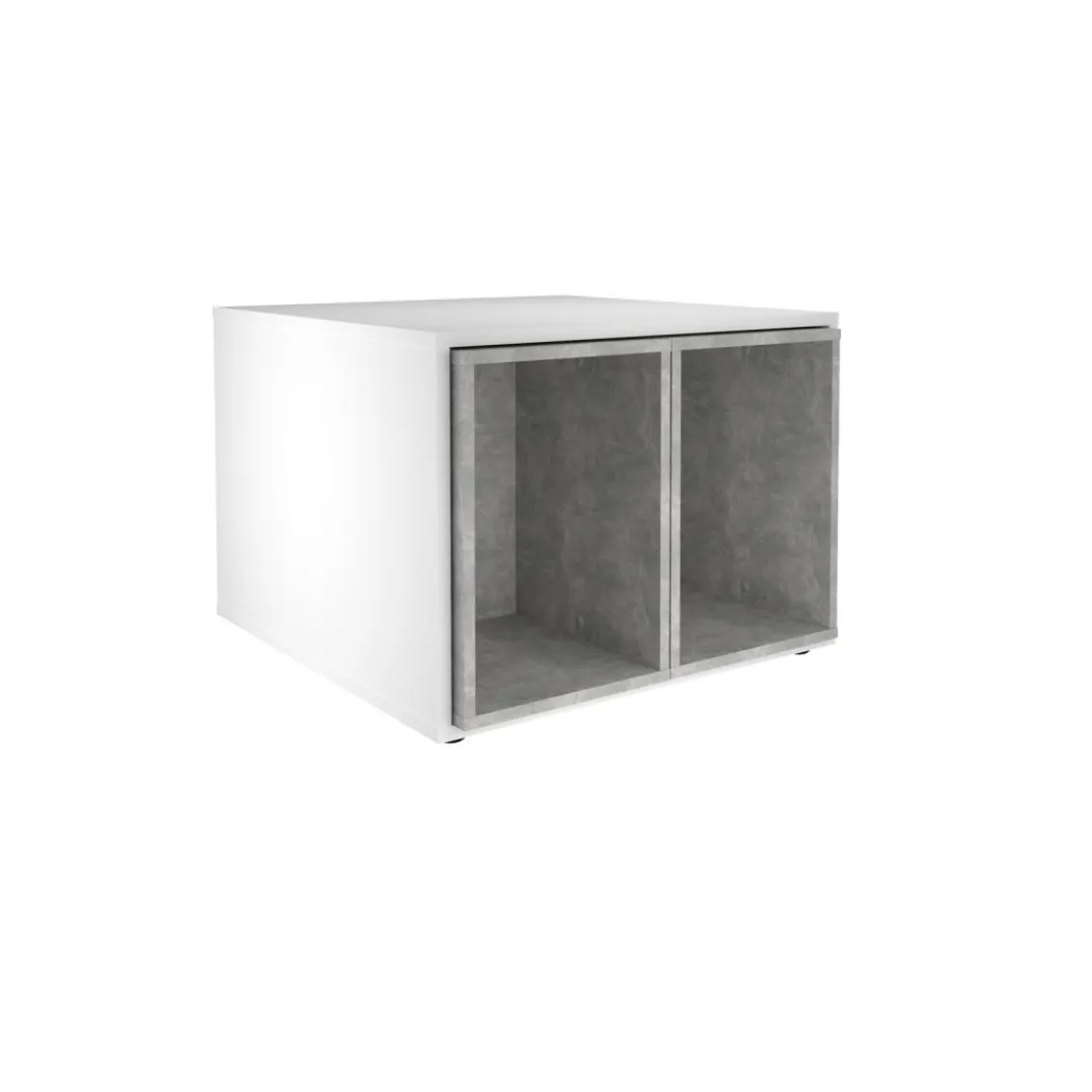 3S. x Home Table basse avec caissons amovibles JOKER 1 gris béton Sale