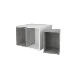 3S. x Home Table basse avec caissons amovibles JOKER 1 gris béton Sale