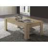 3S. x Home table basse avec pieds en bois Outlet
