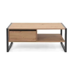 Calicosy Table Basse avec Tiroir DENVER Beige Outlet