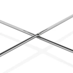 ALTEREGO Table basse de salon 'KOLOS BIG' couleur chrome Sale