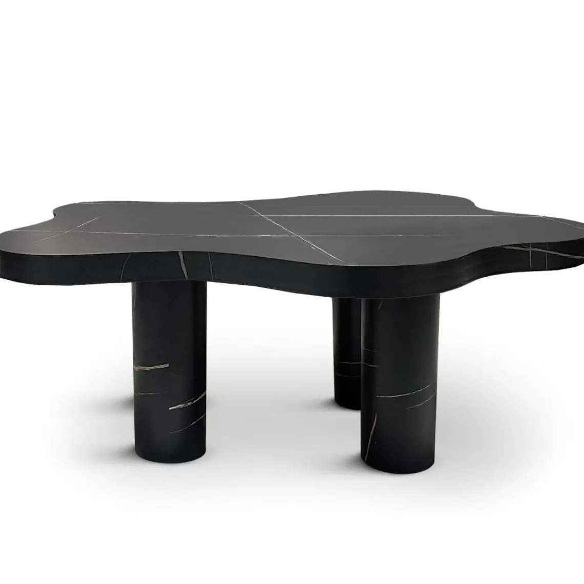 3S. x Home Table basse forme nuage Lagoon Effet Marbre Noir Online