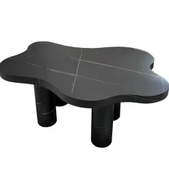3S. x Home Table basse forme nuage Lagoon Effet Marbre Noir Online