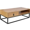 3S. x Home Table basse industrielle Bois et Métal SALMA New