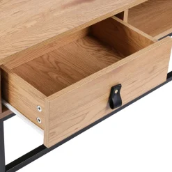 3S. x Home Table basse industrielle Bois et Métal SALMA New