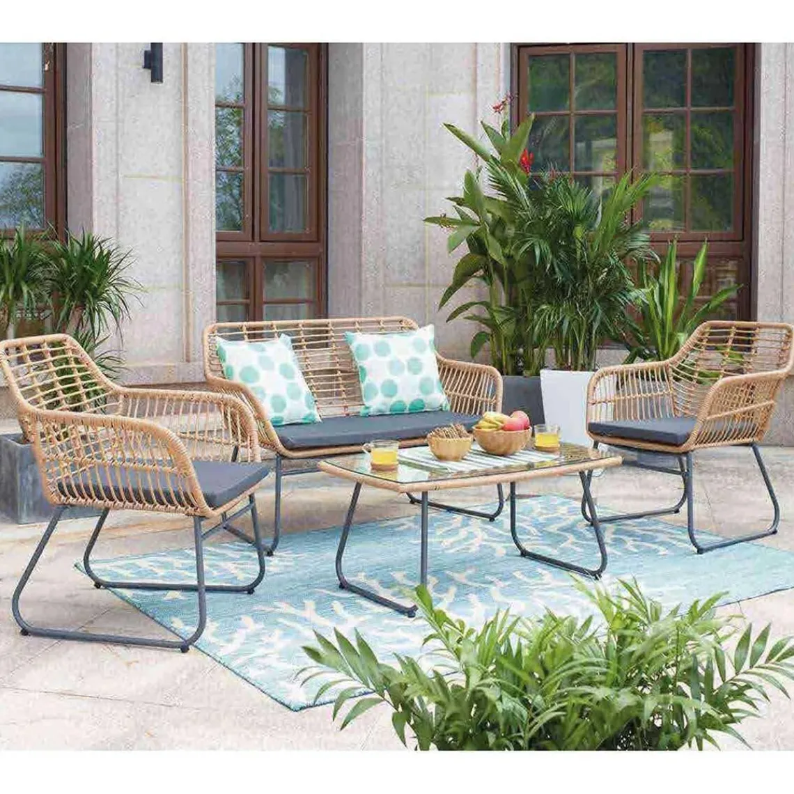 3S. x Home Table basse intérieur et extérieur PADANG