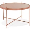 ALTEREGO Table basse 'KOLOS MEDIUM' couleur cuivre Online