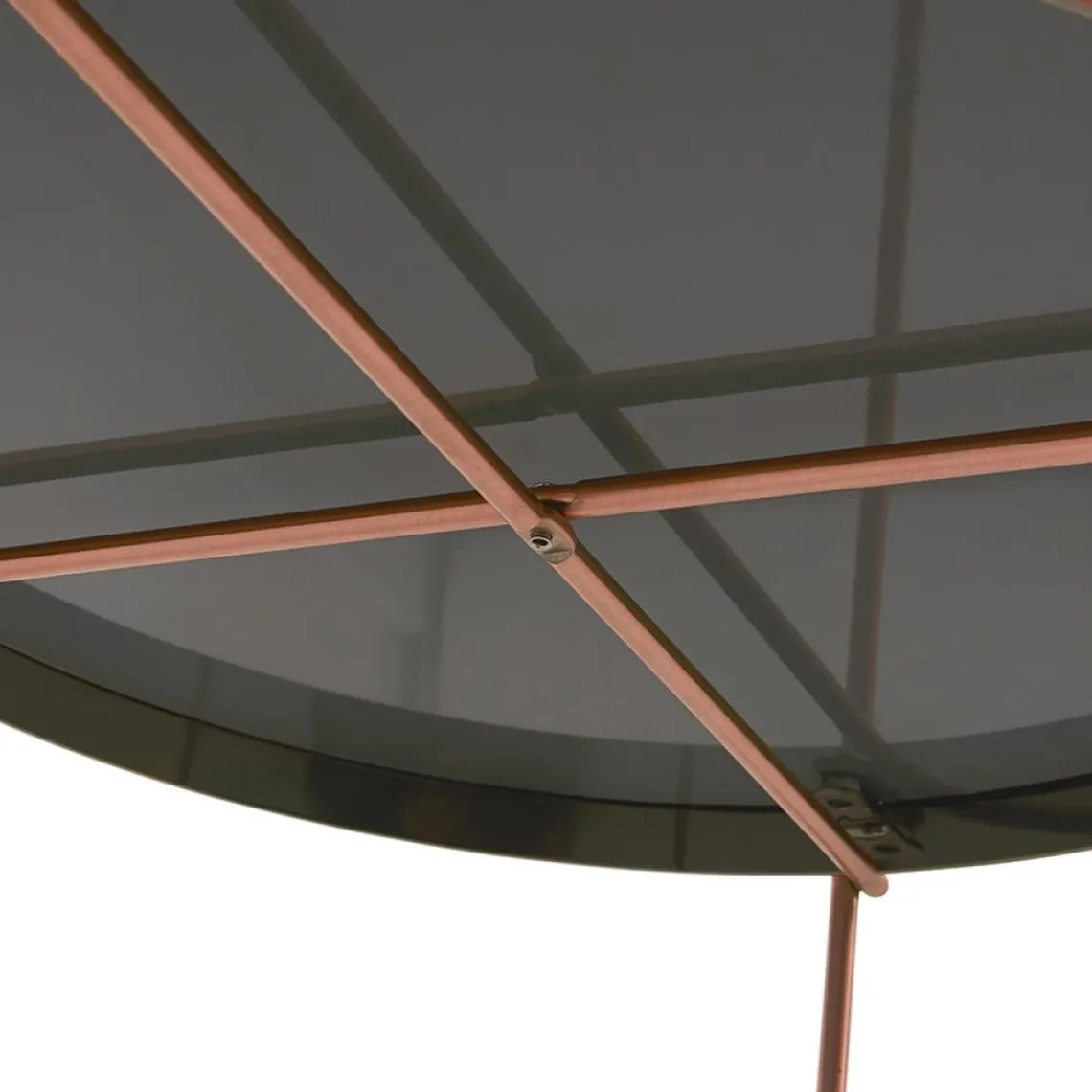 ALTEREGO Table basse 'KOLOS MEDIUM' couleur cuivre Online