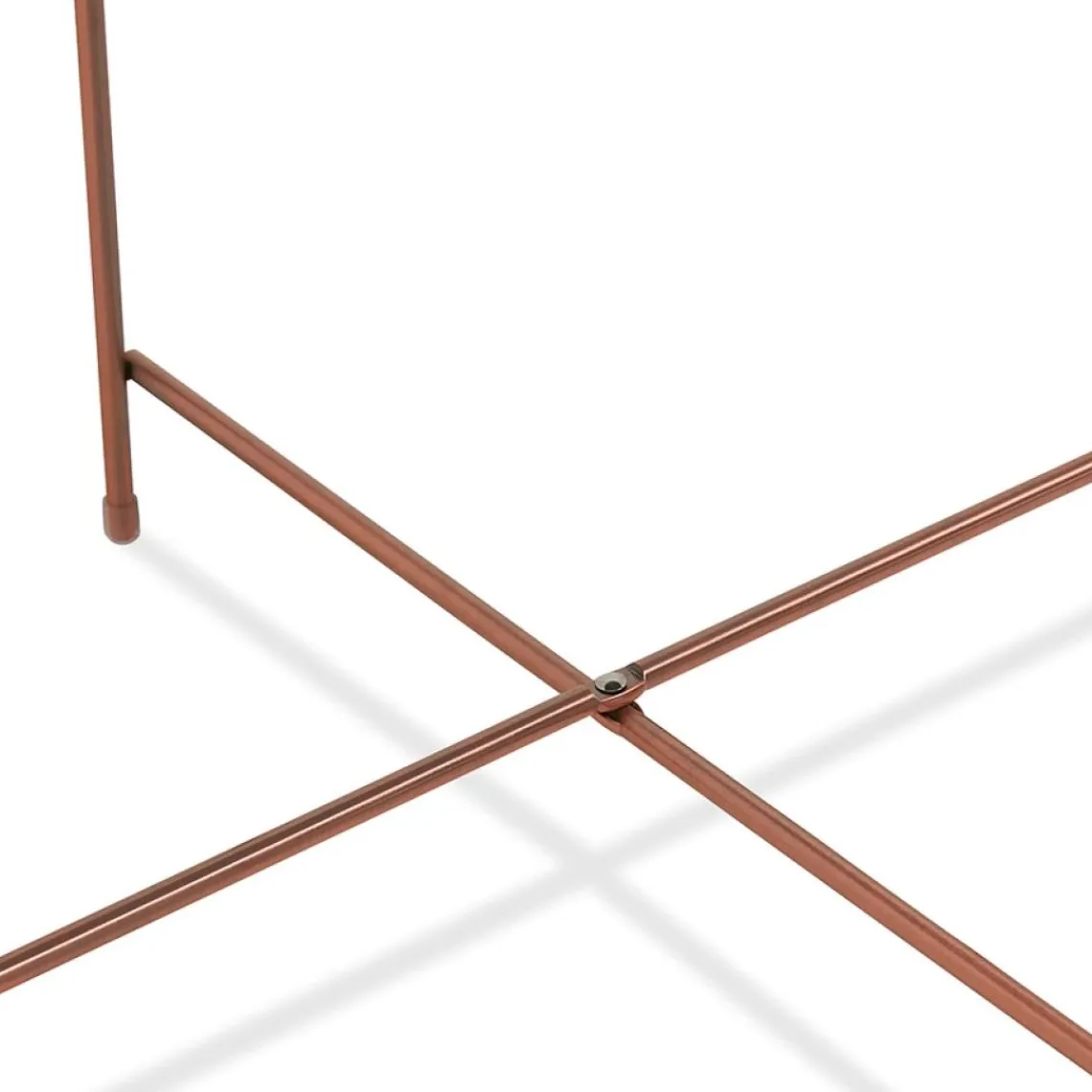 ALTEREGO Table basse 'KOLOS MEDIUM' couleur cuivre Online