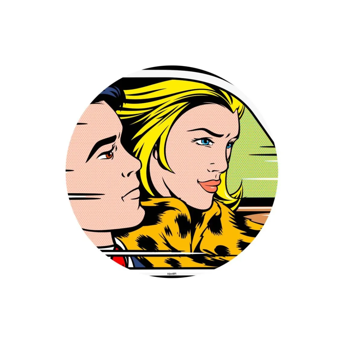 3S. x Home Table basse magnétique ronde à rebord Bipolart Métal Noir avec 1 Top Fast & Furious Online