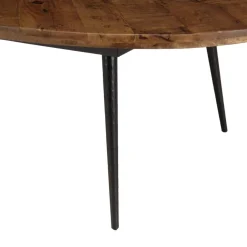 Macabane Table basse ovale plateau chevrons KIARA Online