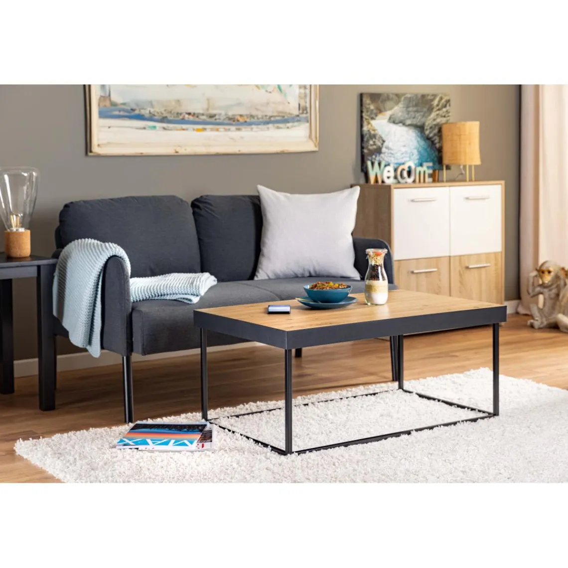 3S. x Home Table basse PASSIONE Artisan oak