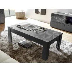3S. x Home Table basse PRISMA laqué anthracite brillant Sale