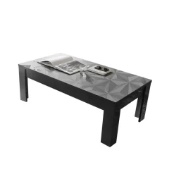 3S. x Home Table basse PRISMA laqué anthracite brillant Sale