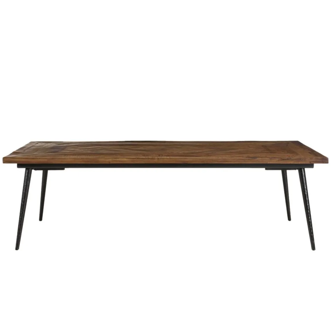 Macabane Table basse rectangulaire en bois recyclé formes géométriques KIARA New