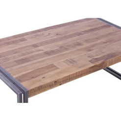 3S. x Home Table basse rectangulaire en bois Discount