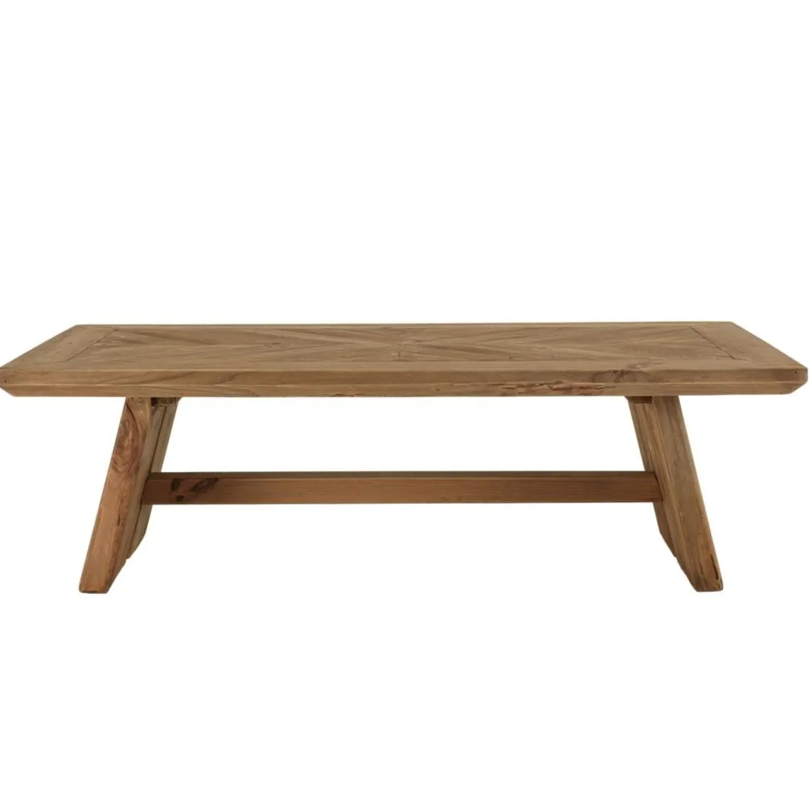 Macabane Table basse rectangulaire bois pin recyclé SANDY Outlet