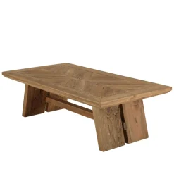Macabane Table basse rectangulaire bois pin recyclé SANDY Outlet
