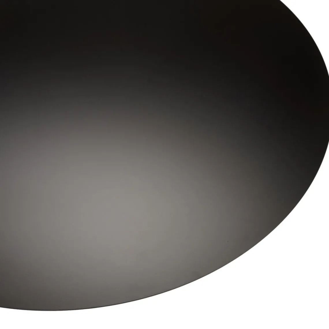 Macabane Table basse ronde avec plateau en Fer noir et pied strié Doré JAMES Online