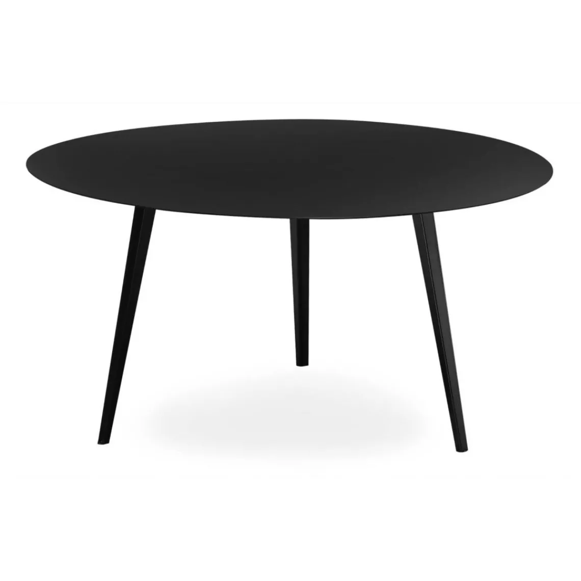 3S. x Home Table basse ronde Bipolart Métal Noir Clearance